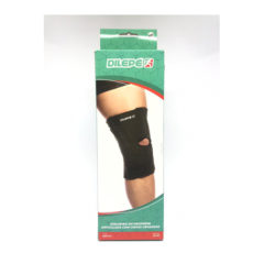 Joelheira em neoprene articulada com cintas cruzadas